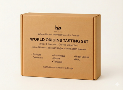 Humaneast · 7 Ülke, 7 Karakter Filtre Kahve Hediye Seti