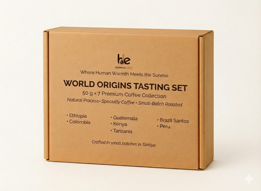 Humaneast · 7 Ülke, 7 Karakter Filtre Kahve Hediye Seti