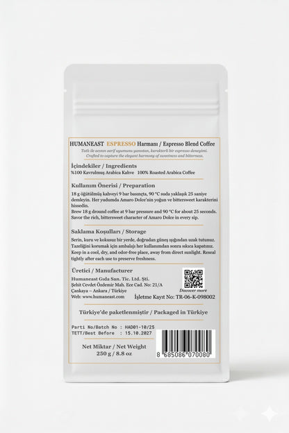 Humaneast Espresso Amaro Dolce